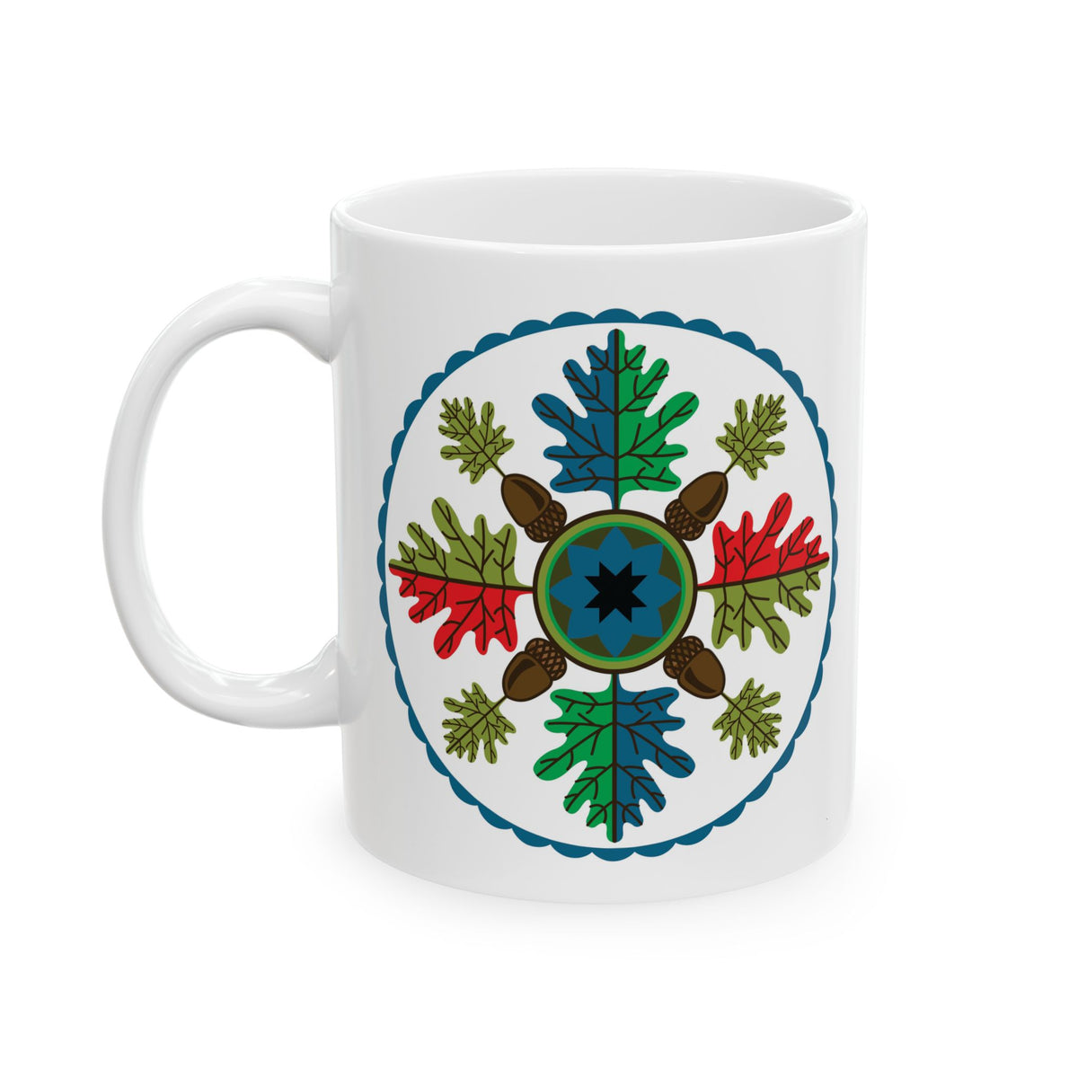 Acorn Hex Mug  (11oz, 15oz)