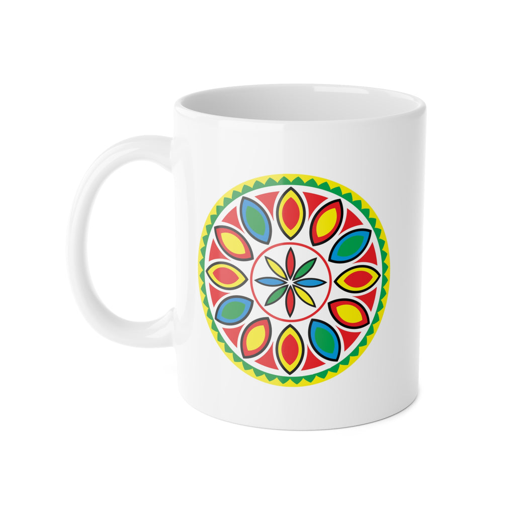 White Ceramic Mug, 11oz