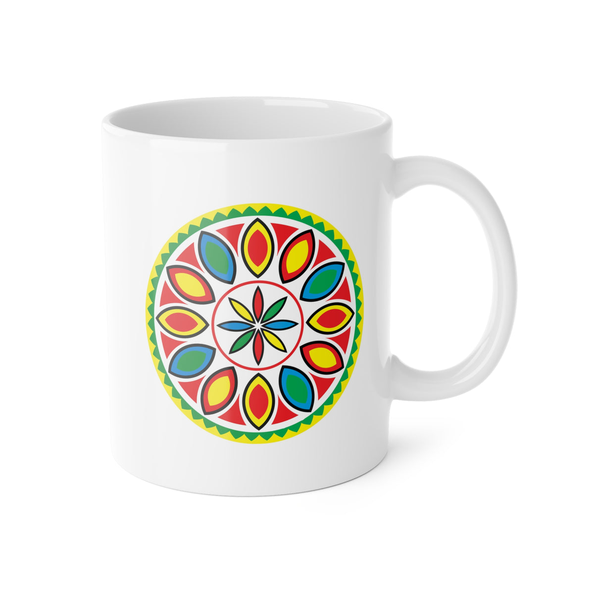 White Ceramic Mug, 11oz